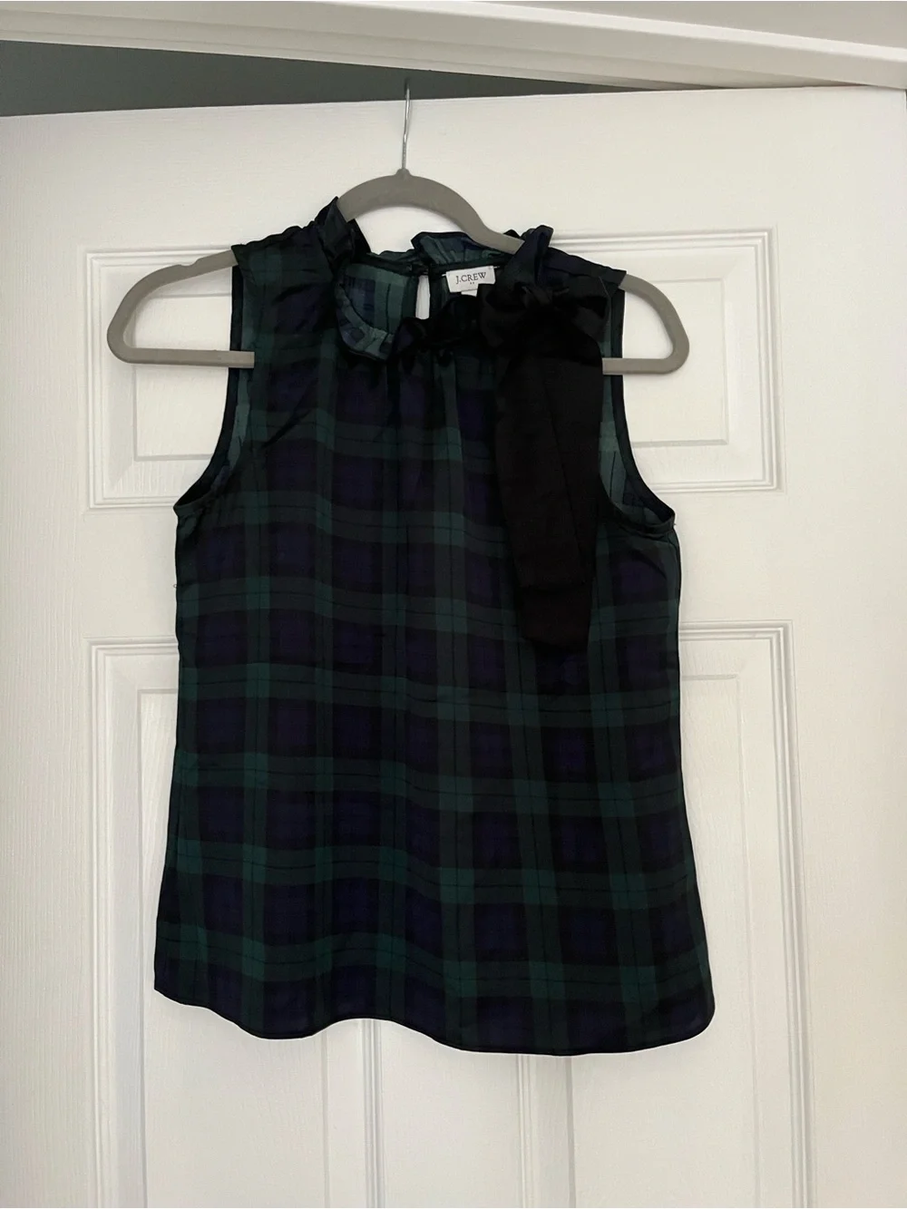 J. Crew sleeveless blouse